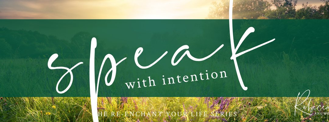 Speak with Intention