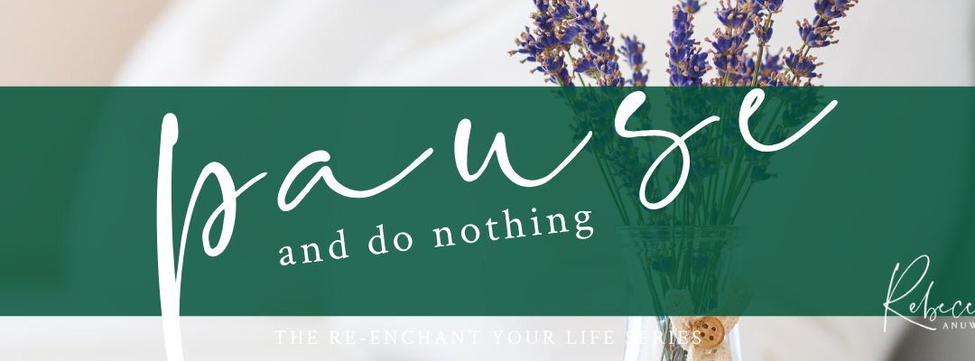 Pause and Do Nothing