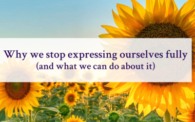 Why we stop expressing ourselves fully (and what we can do about it)